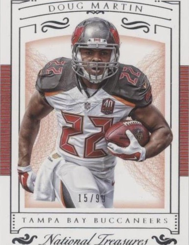 2015 Panini National Treasures Doug Martin #9