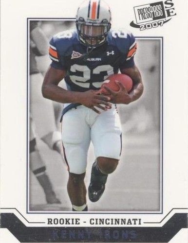 2007 Press Pass SE Kenny Irons #40