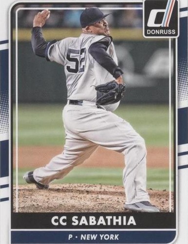 2016 Panini Donruss - C.C. Sabathia #138