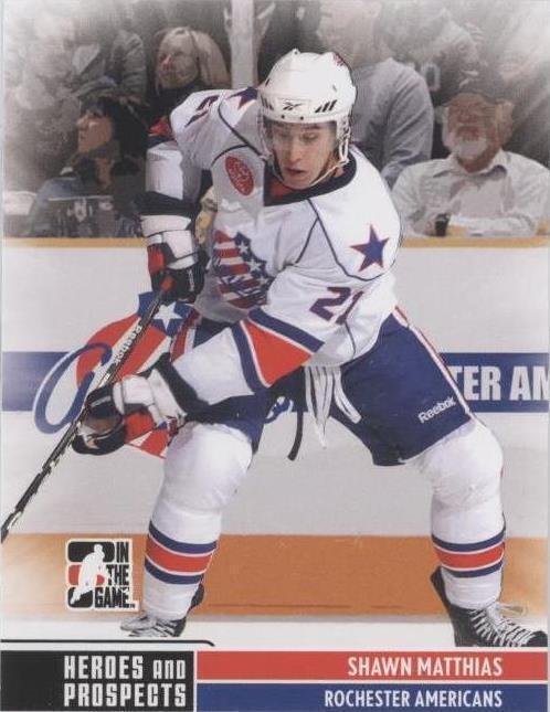 2009-10 In the Game Heroes and Prospects - Shawn Matthias #29