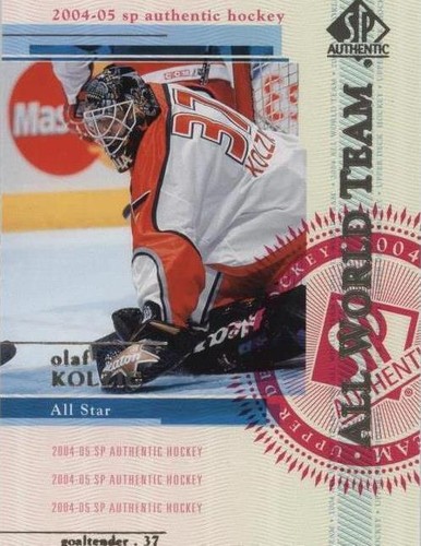 2004-05 SP Authentic - Olaf Kolzig #150