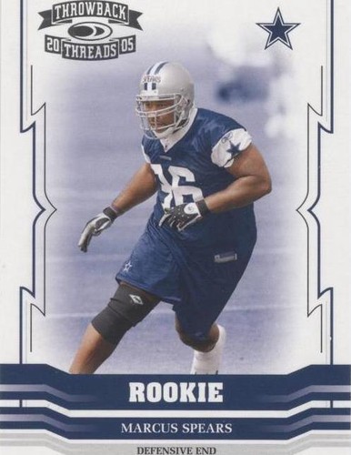 2005 Donruss Throwback Threads Marcus Spears #159