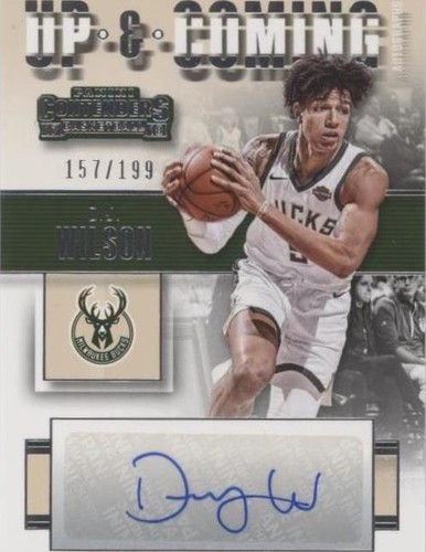 2017-18 Panini Contenders - D.J. Wilson #UC-DJW