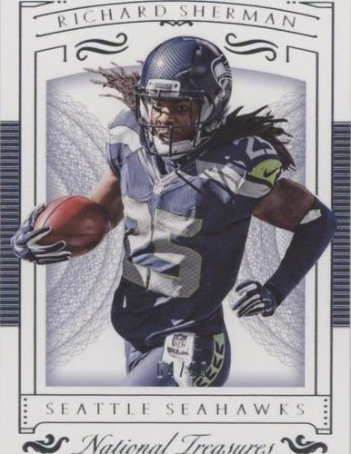 2015 Panini National Treasures Richard Sherman #86