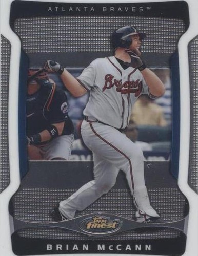 2009 Topps Finest - Brian McCann #16