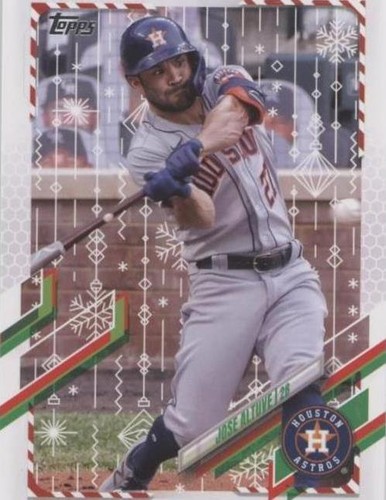 2021 Topps Holiday - Jose Altuve #HW37