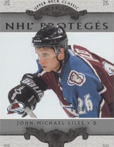2003-04 Upper Deck Classic Portraits - John-Michael Liles #184