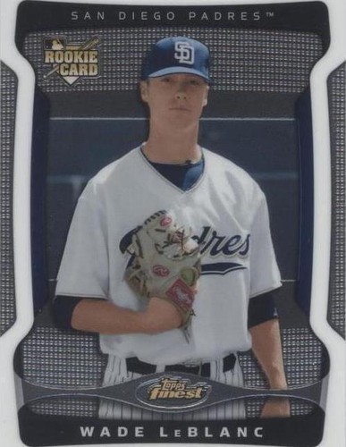 2009 Topps Finest - Wade LeBlanc #137