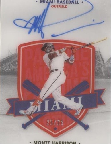 2021 Panini Chronicles - Monte Harrison #AP-MH