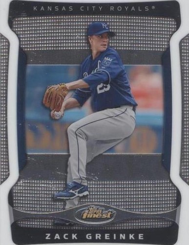 2009 Topps Finest - Zack Greinke #96