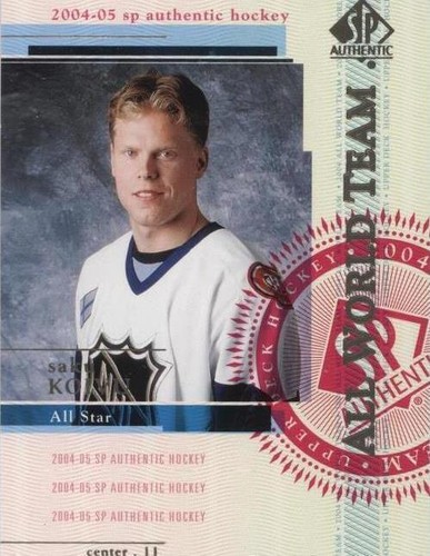2004-05 SP Authentic - Saku Koivu #120