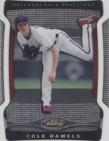 2009 Topps Finest - Cole Hamels #35