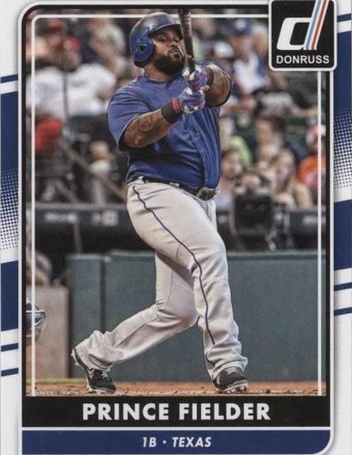 2016 Panini Donruss - Prince Fielder #63