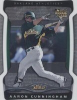 2009 Topps Finest - Aaron Cunningham #127