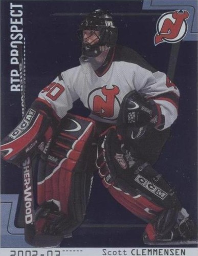 2002-03 In the Game Be A Player Between the Pipes - Scott Clemmensen #88
