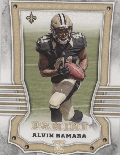 ALVIN KAMARA 2017 PANINI NFL FOOTBALL ROOKIE CARD RC #196