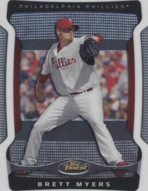 2009 Topps Finest - Brett Myers #39