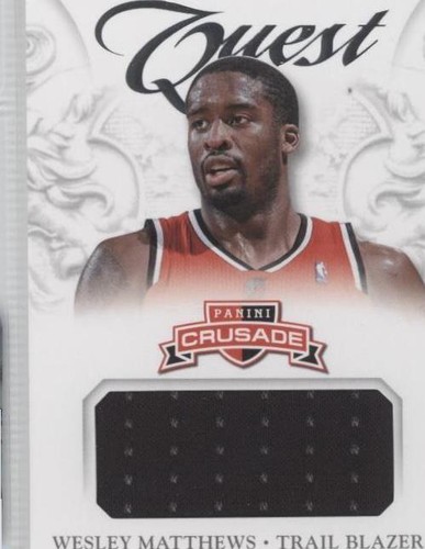 2012-13 Panini Crusade - Wesley Matthews #18
