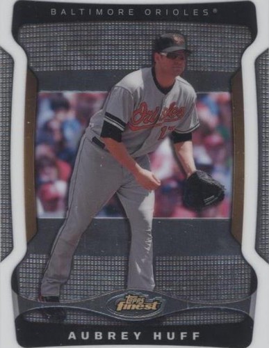 2009 Topps Finest - Aubrey Huff #88