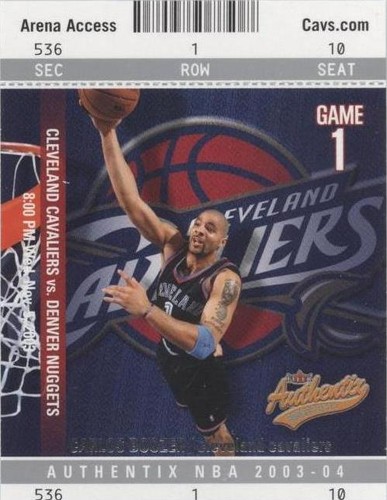 2003-04 Fleer Authentix - Carlos Boozer #79