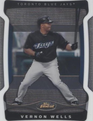 2009 Topps Finest - Vernon Wells #74