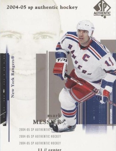 2004-05 SP Authentic - Mark Messier #56