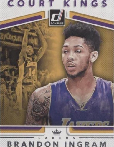 2024-25 Panini Donruss Holo Orange Laser /125 Brandon Ingram