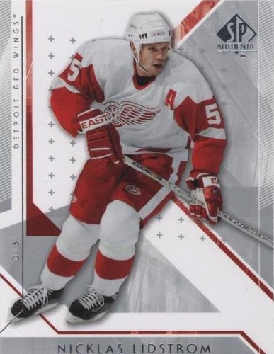 2006-07 SP Authentic - Nicklas Lidstrom #68