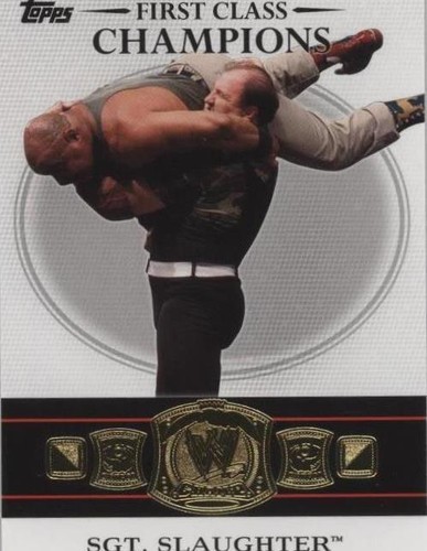 2012 Topps WWE - Sgt. Slaughter #2