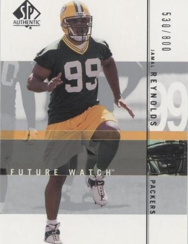 2001 SP Authentic Jamal Reynolds #154