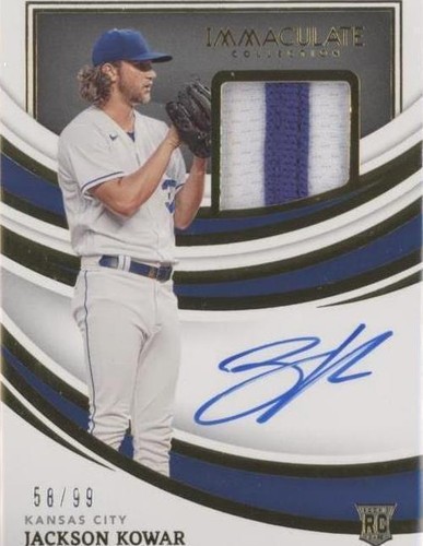 2022 Panini Immaculate Collection - Jackson Kowar #IMA-JK