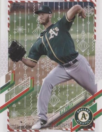 2021 Topps Holiday - A.J. Puk #HW95