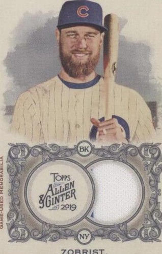 2019 Topps Allen & Ginter - Ben Zobrist #FSRB-BZ