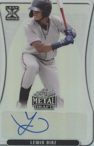 2020 Leaf Metal Draft - Lewin Diaz #BA-LD1