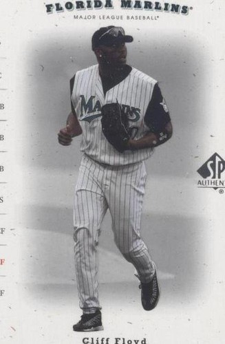 2001 SP Authentic - Cliff Floyd #204