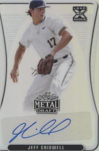 2020 Leaf Metal Draft - Jeff Criswell #BA-JC1