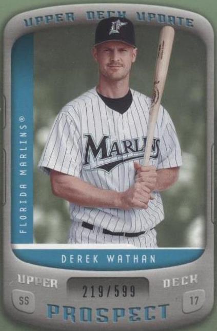 2005 Upper Deck Update - Derek Wathan #118