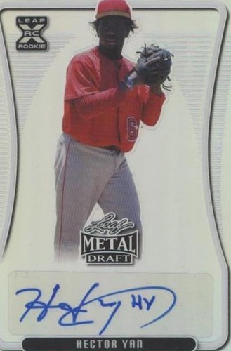 2020 Leaf Metal Draft - Hector Yan #BA-HY1