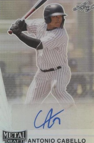 2020 Leaf Metal Draft - Antonio Cabello #LA-AC1