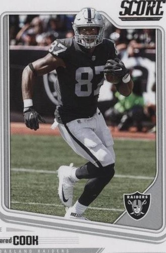 2018 Score Jared Cook #254
