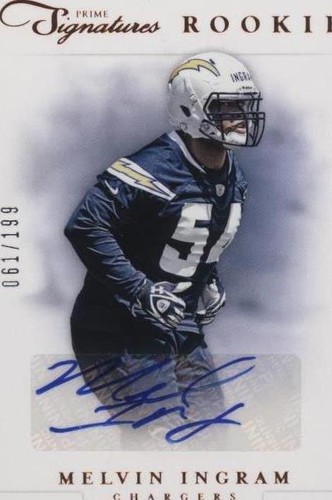 2012 Panini Prime Signatures Melvin Ingram III #212