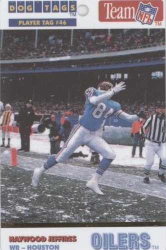 1992 Dog Tags Haywood Jeffires #46