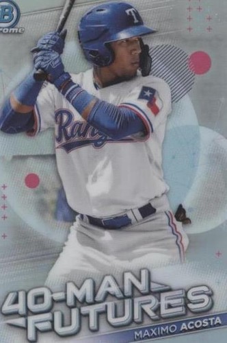2021 Bowman Chrome - Maximo Acosta #FMF-16