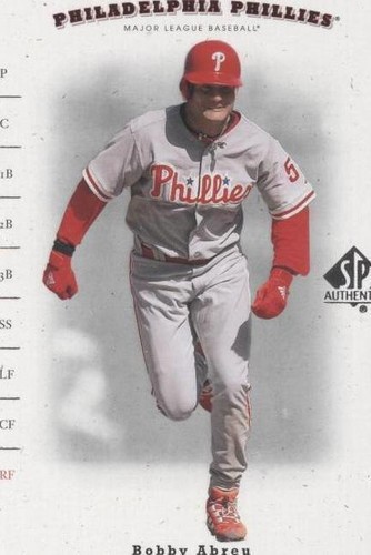 2001 SP Authentic - Bobby Abreu #81