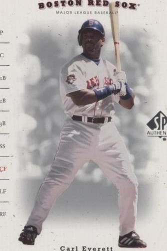 2001 SP Authentic - Carl Everett #189