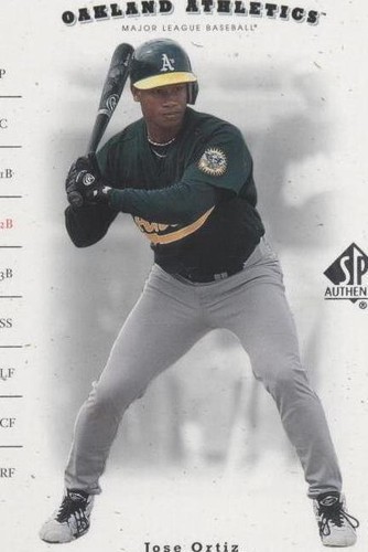 2001 SP Authentic - Jose Ortiz #7