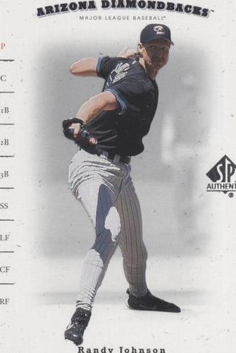 2001 SP Authentic - Randy Johnson #58