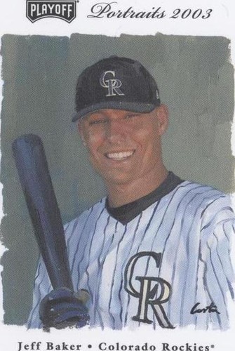 2003 Playoff Portraits - Jeff Baker #135