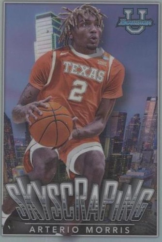 2022-23 Bowman University Chrome - Arterio Morris #S-8