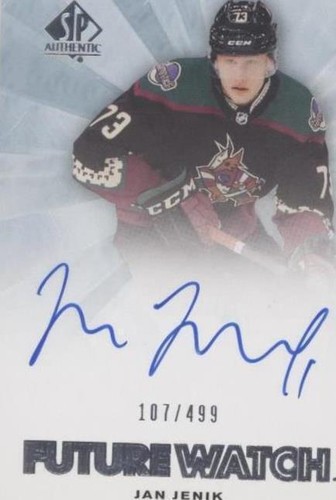 2021-22 SP Authentic - Jan Jenik #RFWA-JJ